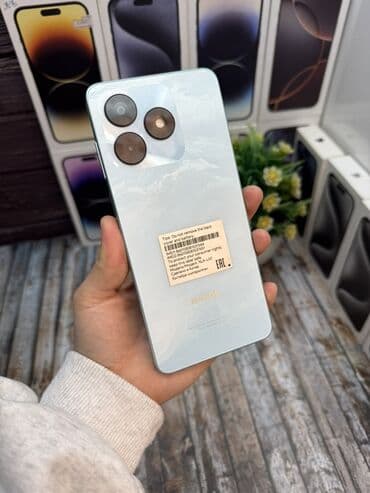 Honor X5b Plus, Б/у, 128 ГБ, цвет - Голубой, В рассрочку, 1 SIM, 2 SIM