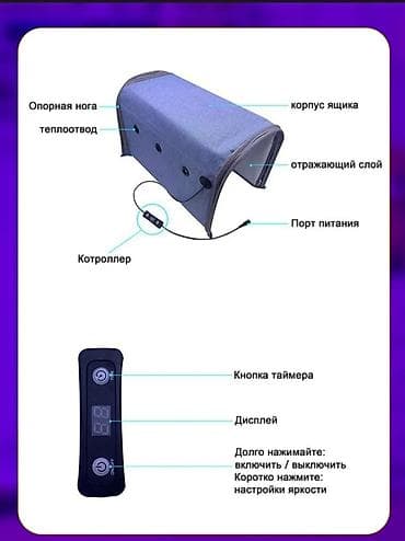 дедский одежда: Фототерапевтическая лампа для новорождённых (домашнее использование) — 1