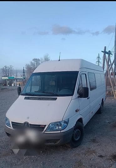 решотка на спринтер: Легкий грузовик, Mercedes-Benz — 1