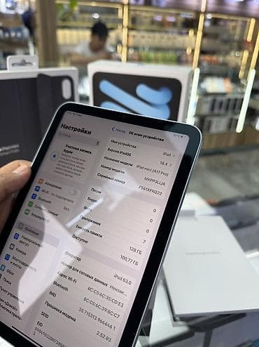 samsung flip3: Планшет, Apple, память 128 ГБ, 8" - 9", 5G, Б/у, Классический цвет - Голубой — 7