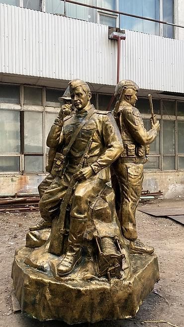 Искусство и коллекционирование: Скульптурные композиции на военную тематику — авторская мастерская. - — 5