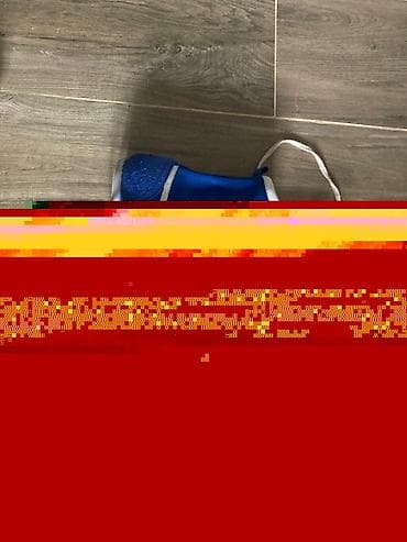 трико борцовское: Мужские кроссовки, 40, Asics, Б/у, цвет - Синий, Самовывоз — 3