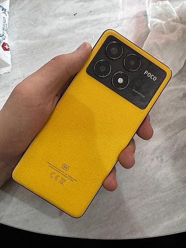 microsoft xbox: Poco X6 Pro 5G, Б/у, 256 ГБ, цвет - Желтый, 2 SIM — 1