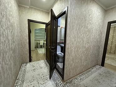 кудайберген квартира сдаю: 1 комната, 45 м², 106 серия улучшенная, 9 этаж, Евроремонт — 9