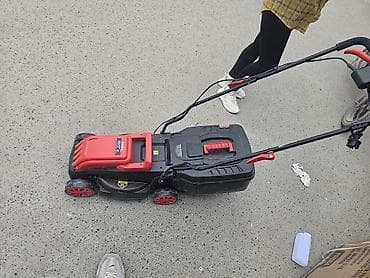 електро косилка: Электрическая газонокосилка с травосборником - Тип: сетевая — 3