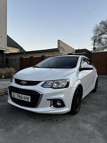 matiz diska: Chevrolet Aveo: 2017 г., 1.4 л, Автомат, Бензин, Седан — 1