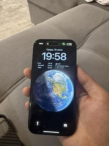 iphone 15 mini: IPhone 15, Б/у, 128 ГБ, Midnight, Чехол, 83 % — 1