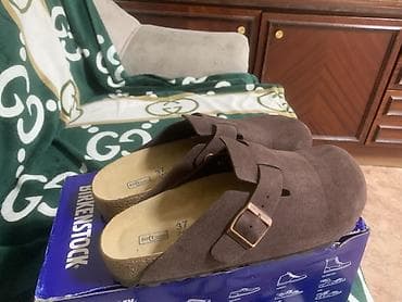 boston: Сабо, 37, Birkenstock, Б/у, цвет - Коричневый, Самовывоз — 2