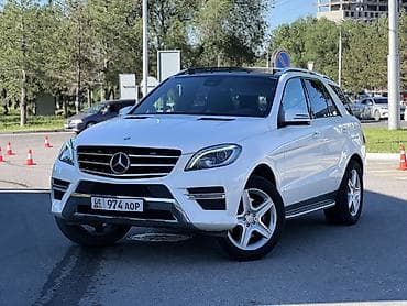 Mercedes-Benz ML-Class: 2013 г., 3.5 л, Автомат, Бензин, Кроссовер