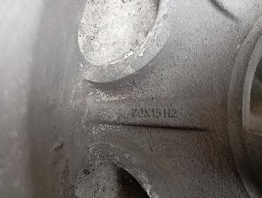 land rower: Литые Диски R 15 Mercedes-Benz, Комплект, отверстий - 5, Б/у — 2