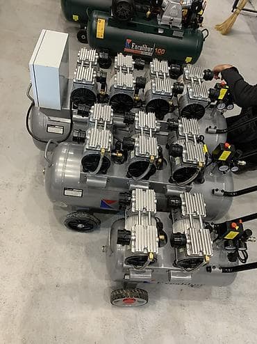 Типография үчүн жабдуулар: Компрессор Электр, Поршень, Жаңы — 6