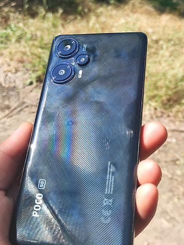 samsung note 8: Poco F5, Б/у, 256 ГБ, цвет - Черный, 2 SIM — 1