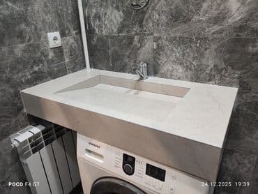 раковины и мойки: Раковина для ванной, Квадрат форма, Материал: Керамика — 7