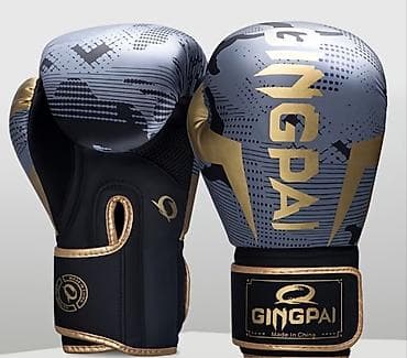 Боксерские перчатки GINGPAI, 12 oz - Назначение: бокс, кикбоксинг