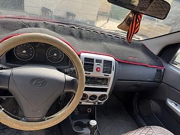 Транспорт: Hyundai Getz: 2006 г., 1.6 л, Кол менен иштөөчү, Бензин, Хетчбек — 5