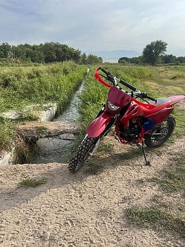 r16 w220: Эндуро/кроссовый мотоцикл, красный металлик - Легкая эндуро-платформа — 1