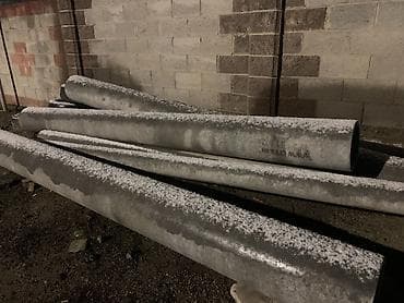 битонные столбы: Железобетонные асбест трубы - Материал: армированный бетон — 1