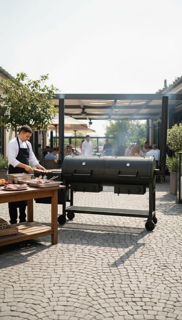 Смокер профессиональный - местное производство . Биг бой -