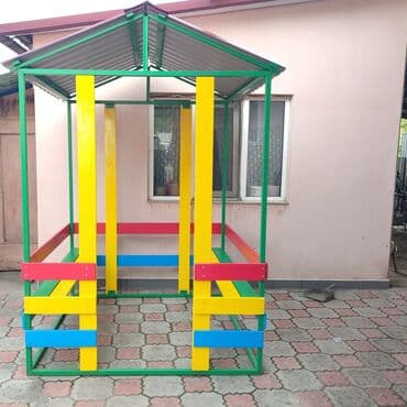 этно одежда бишкек: 🍀Беседка домик в наличии 🍀качалка лодочка в наличии 🍀паровозик в — 1