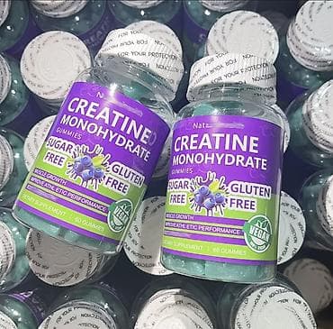 Электр транспорту: Креатин Monohydrate Gummies — жевательные витамины с креатином — 6