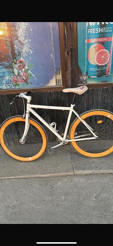 26 дюймов: Городской фикс-байк/синглспид - Рама: стальная, классическая — 1