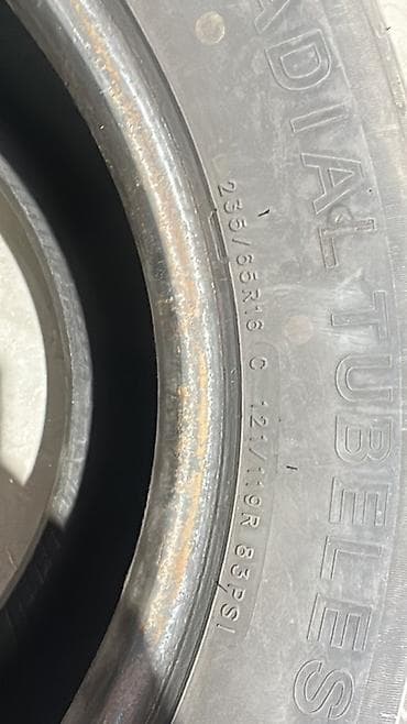 Диски: Шины 235 / 65 / R 16, Лето, Б/у, Комплект, Легкий коммерческий транспорт (C/LT), Китай, RoadX — 3