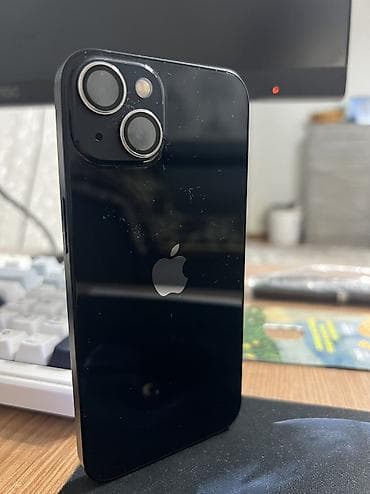 mix 3: IPhone 13, Б/у, 128 ГБ, Pacific Blue, Чехол, Кабель, Коробка, 83 % — 3