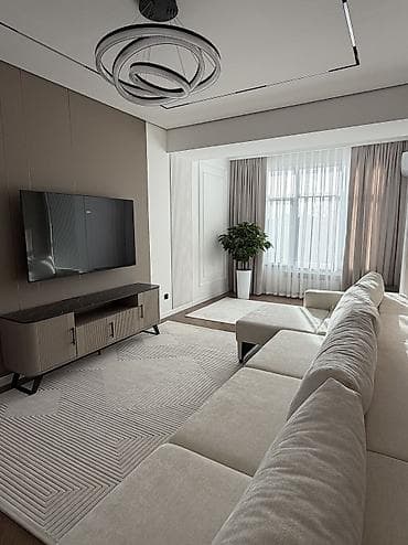 гостиница в кара балта: 4 комнаты, 128 м², Индивидуалка, 2 этаж, Дизайнерский ремонт — 2