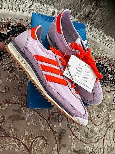 Кроссовки Adidas SL 72 - Цвет: лиловый (лавандовый) верх с — 2