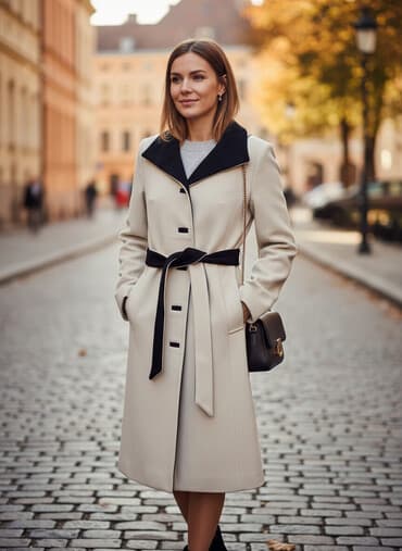 туник для беременных турецкий: Пальто, Халат, Зима, По колено, С поясом, S — 1