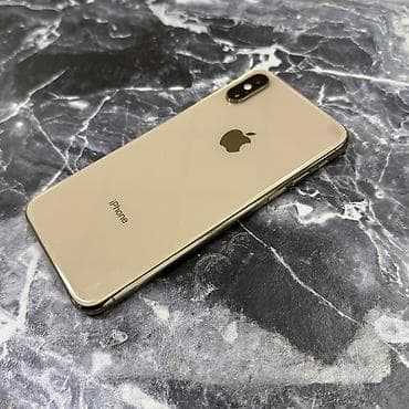 iphone xz: IPhone Xs, Б/у, 256 ГБ, Золотой, Чехол, 100 % — 2