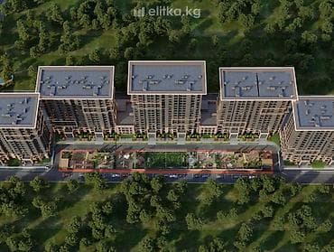 Батирлер: 1 бөлмө, 64 м², 13 кабат, ПСО (өз алдынча бүтүрүү) — 2