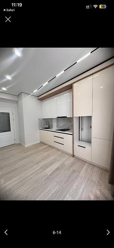 2 комнаты, 64 м², 7 этаж, Дизайнерский ремонт