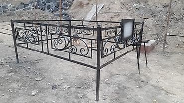 Деревянные заборы: Деревянная ограда для могилы - Материал: массив древесины — 10