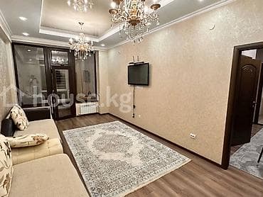 Кыймылсыз мүлк: 2 бөлмө, 12-мкр Кыймылсыз мүлк агенттиги, Жаныбарлары жок, 6 айдан баштап, Толугу менен эмереги бар — 1