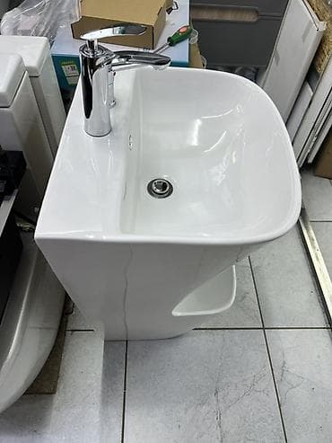 surface pen: Раковина для ванной, Особенности: Глянцевое, Материал: Керамика — 5