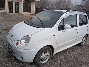 машина для полировки: Белый хэтчбек Daewoo Matiz — компактный городской автомобиль, который — 2
