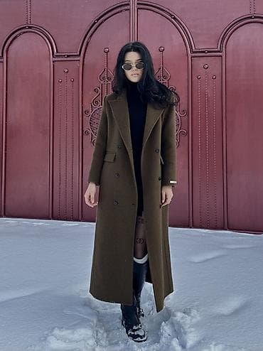 длинные куртки женские: Демисезонное/зимнее женское пальто классического кроя - Длина макси — 4