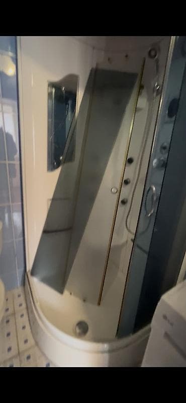 замок с отпечатком: Душевая кабина Полукруглая, Покрытие: Тонированное — 4