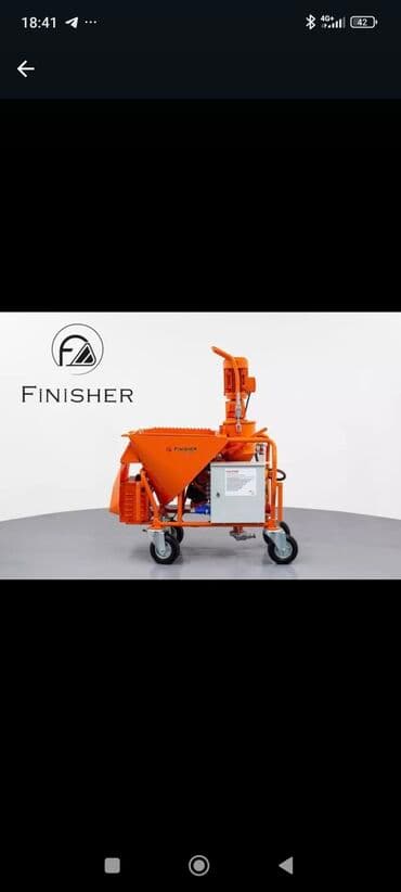 сушильный аппарат: Продается гипсовый штукатурочный аппарат. Производство Турция. Не разу — 6