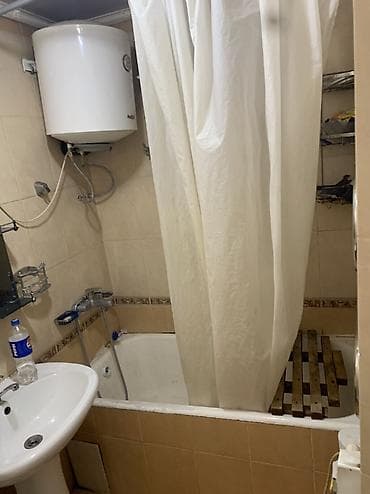 суточные квартиры манас: 2 комнаты, 70 м², 105 серия, 1 этаж, Готовая ПСО (под самоотделку) — 6