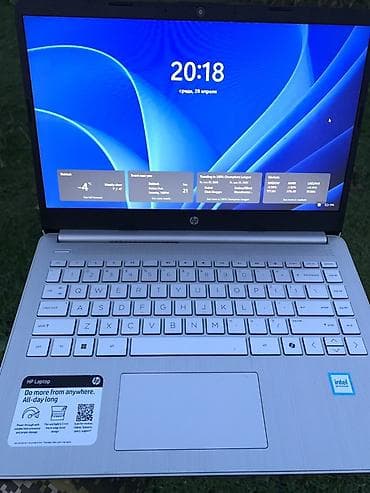 HP Laptop 14" — тонкий и лёгкий ноутбук для учёбы, работы и