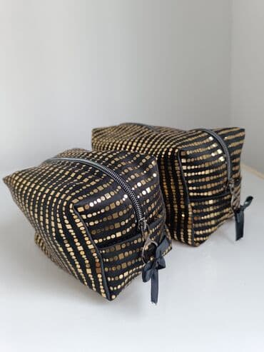 Косметички наборы Размеры: Большая - 21×12 ×11см Средняя - ?10см