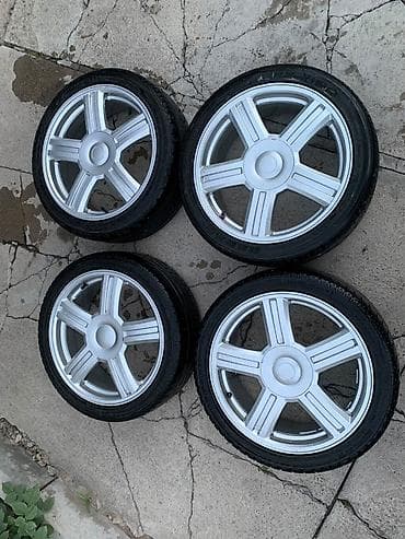 Унаа: Дөңгөлөктөр монтажда 225 / 45 / R 17, Жай, Жаңы, Комплект, Жеңил унаалар, Куйма, тешиктери - 5 — 1