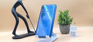 Huawei Y9 Prime, Б/у, 128 ГБ, цвет - Синий, 2 SIM