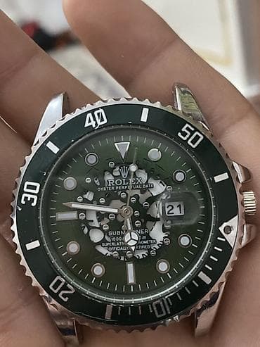 Үлпөт көйнөктөрү жана аксессуарлар: Люск копия ROLEX без ремешком Мужские часы в дайверском стиле с — 2