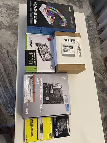 видео дрон: Компьютер, ядер - 8, ОЗУ 32 ГБ, Игровой, Новый, Intel Core i5, NVIDIA GeForce RTX 4060, HDD + SSD — 8