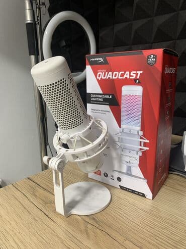 наушники бу: Hyper x Quadcast s White — 2