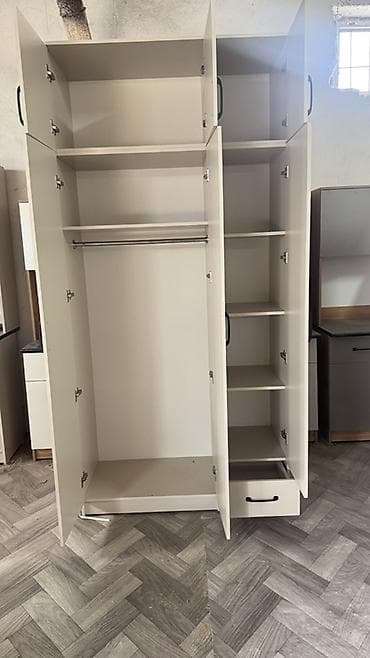 детский спальня: Шифоньер, шкаф для одежды, Новый, Прямой, ЛДСП — 9