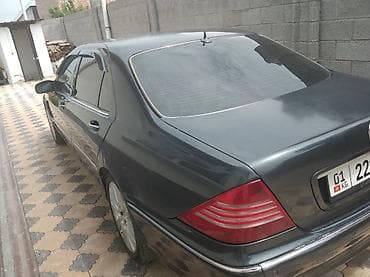 Транспорт: Mercedes-Benz S-Class: 2001 г., 3.2 л, Автомат, Бензин, Седан — 8